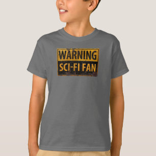 SFIファ警告ン – 金属危険警告標識 Tシャツ