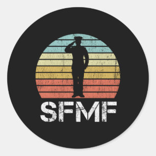 Sfmf軍隊スラングAmerican軍隊モットーSfmf ラウンドシール
