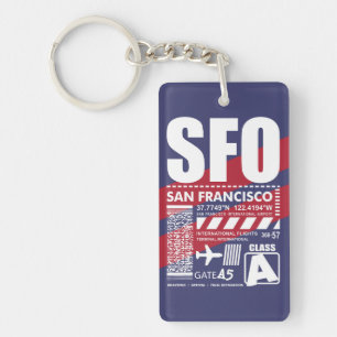 SFOサンフランシスコ空港 キーホルダー