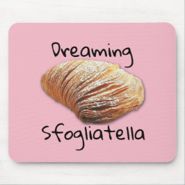 sfogliatella -マウスパッド--を夢を見ます マウスパッド