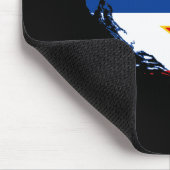 SFRユーゴスラビア-地図-紋章-旗Mousepad. マウスパッド (コーナー)