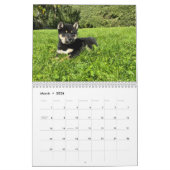 SFShiba 2026 Calendar カレンダー (3月 2026)