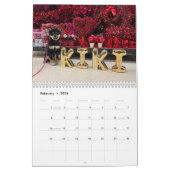 SFShiba 2026 Calendar カレンダー (2月 2026)