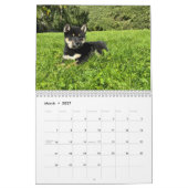 SFShiba 2026 Calendar カレンダー (3月 2027)
