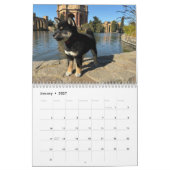 SFShiba 2026 Calendar カレンダー (1月 2027)