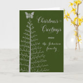 SFTFカスタムクリスマスカード カード (黄色い花)