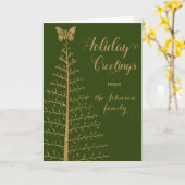 SFTF オリジナル ホリデー カード (黄色い花)