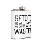 SFTOTDによって無駄にされるフラスコ フラスク (右)