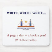 SFWCのやる気を起こさせるなマウスパッド マウスパッド (正面)