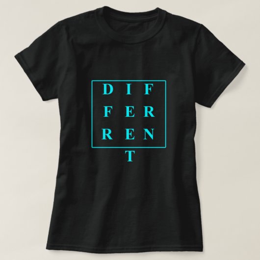 SFWI - Different Tシャツ (デザイン正面)