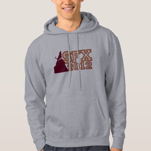 SFXの2012年のフード付きスウェットシャツ パーカ (正面)