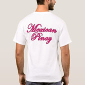 Sgの原稿のピンク(おあつらえ) Tシャツ (裏面)