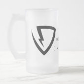 SGの曇らされたガラスのマグ フロストグラスビールジョッキ (左)