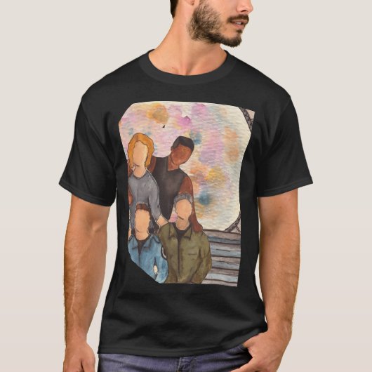 SG1とゲート Tシャツ (正面)