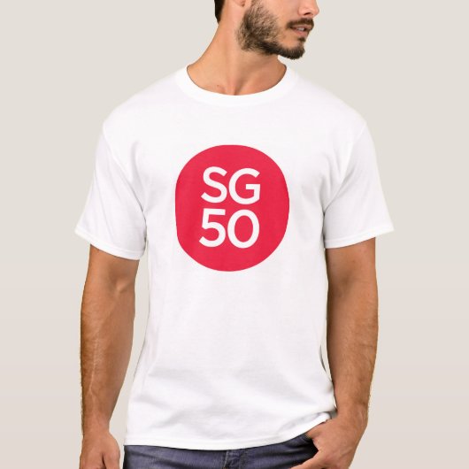 SG50人のTシャツ Tシャツ (正面)