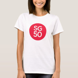 SG50女性のTシャツ Tシャツ