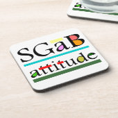 Sgabの態度 コースター (左側)