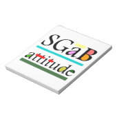 Sgabの態度 ノートパッド (回転)