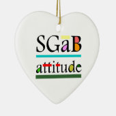 Sgab attitude セラミックオーナメント (右)