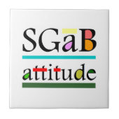 Sgab attitude タイル (正面)
