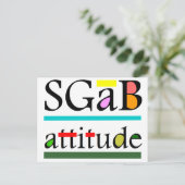 Sgab attitude ポストカード (スタンド正面)