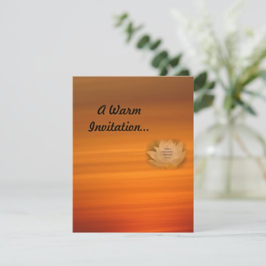 SGI仏教パーソナライズされた招待状 招待状 (スタンド正面)