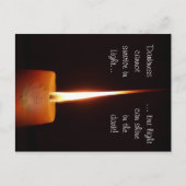 SGI仏法ハガキとLotus CandleとNMRK ポストカード (正面)