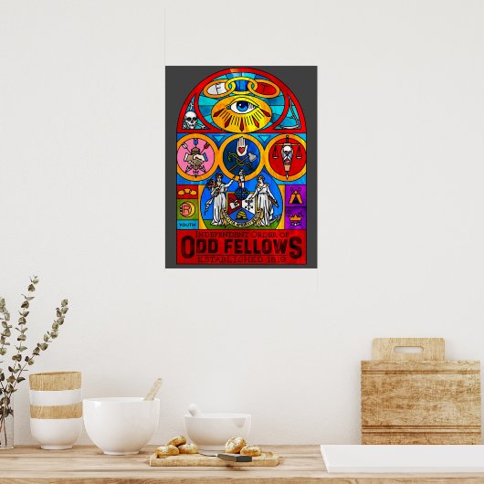 SGLムラル ポスター (キッチン)