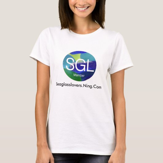 sgltshirt, seaglasslovers.Ning.Com Tシャツ (正面)