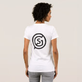 SGOのギークはティーにのせます Tシャツ (裏面フル)