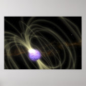 SGR 1806-20の磁力子のアーティストの概念 ポスター (正面)