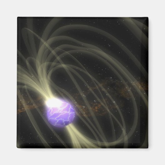 SGR 1806-20の磁力子のアーティストの概念 マグネット (正面)