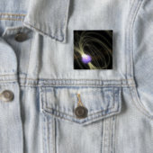 SGR 1806-20の磁力子のアーティストの概念 缶バッジ (インサイチュ)