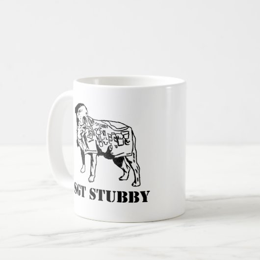 SGTの短いコーヒー・マグ コーヒーマグカップ (正面左)