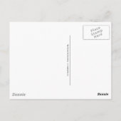 Sgt.ダビッドソンアーミーオートバイピンナップポストカード ポストカード (裏面)