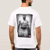 SGT DUNSONのロゴwh/Blk Tシャツ (裏面)