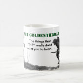 Sgt Goldenthroatのマグ コーヒーマグカップ (中央)