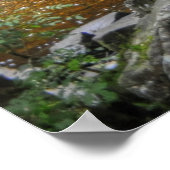 Sgwd Gwladys at Pontneedfechan Waterfalls, Wales ポスター (角)