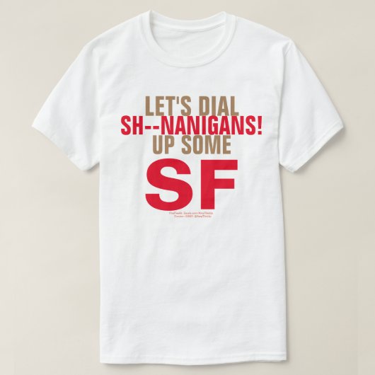 SHを使ってみよう – NANIGANS! Tシャツ (デザイン正面)