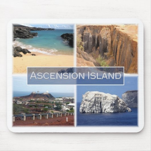 SHアセンション島 –  マウスパッド (正面)