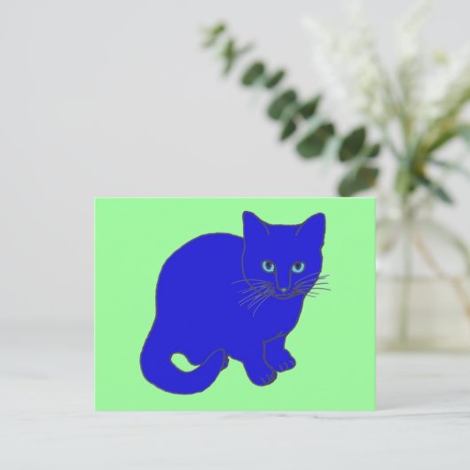 SH子猫はがき ポストカード (スタンド正面)