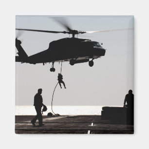SH-60Fからの人員早くロープ マグネット