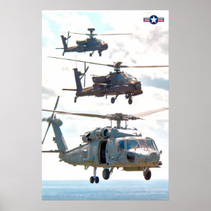 SH-60Fオセアニホーク ポスター