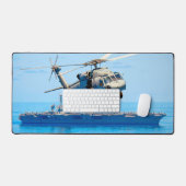 SH-60F海ホーク デスクマット (キーボード&マウス)