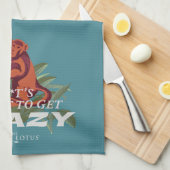 Sh*t's About Get 熱狂する - The White Lotus キッチンタオル (四つ折り)