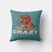 Sh*t's About Get 熱狂する - The White Lotus クッション (裏面)