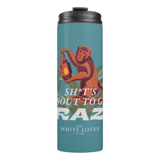 Sh*t's About Get 熱狂する - The White Lotus タンブラー (正面)