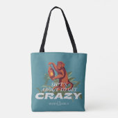 Sh*t's About Get 熱狂する - The White Lotus トートバッグ (裏面)