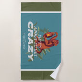 Sh*t's About Get 熱狂する - The White Lotus ビーチタオル (正面)