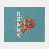 Sh*t's About Get 熱狂する - The White Lotus フリースブランケット (正面(横))